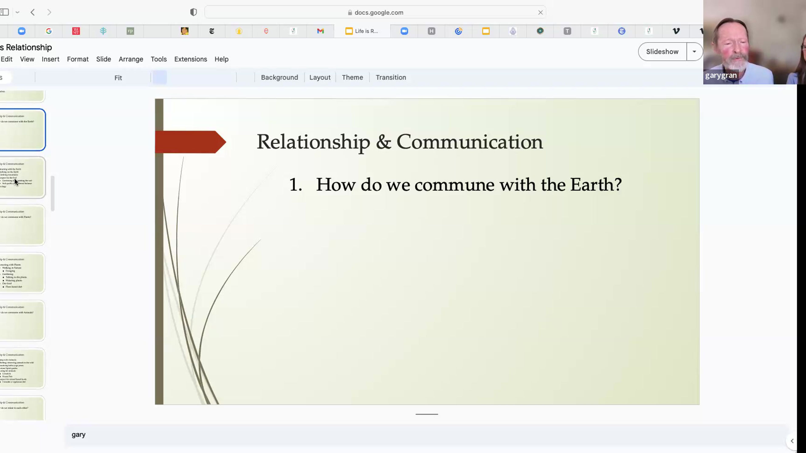 Ayurveda w/ Cynthia & Gary